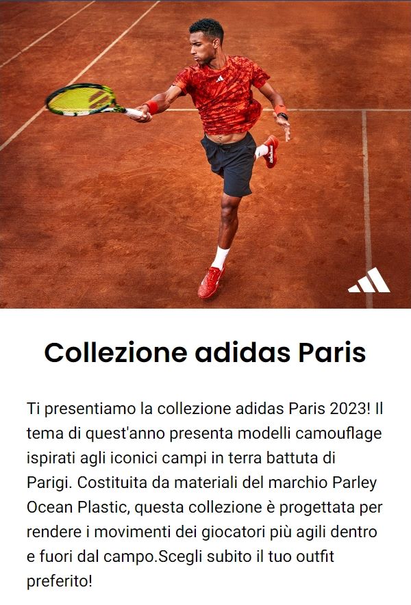 Nuova collezione adidas Paris 230427-1