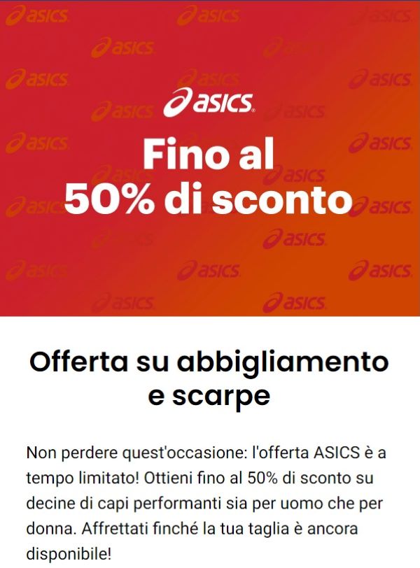 asics: fino al 50% di sconto! 230906-1